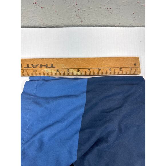 Volcom Vmonty Flat Front Chino Block Short Blue Two Tone Mens Size 33 - Picture 4 of 4